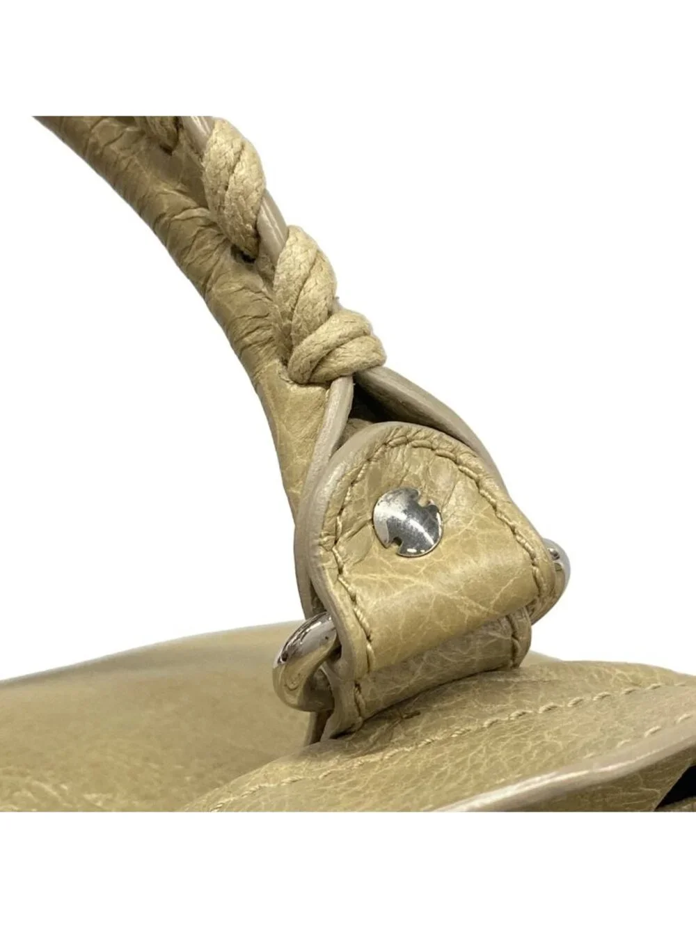 Balenciaga Handbag the Giant Town Beige Leather